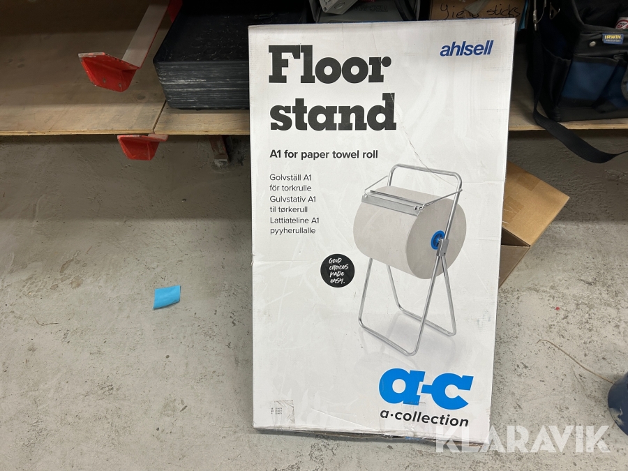 Pappersrullehållare Ahlsell