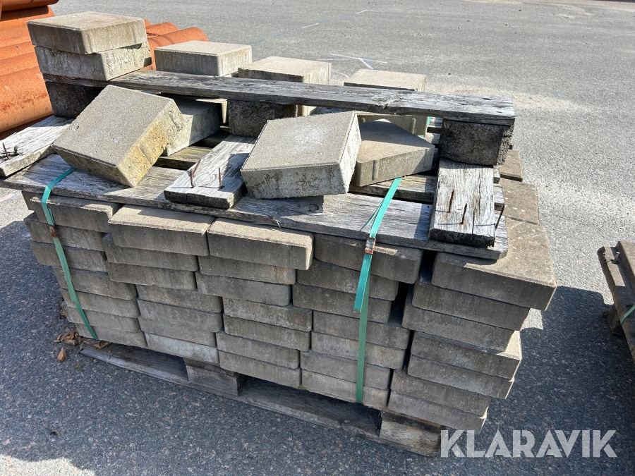 Markplattor ca 400 st