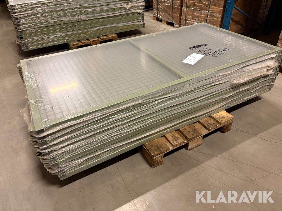 Staketsektion Halsäng 1000x2000mm 10st