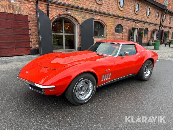 Veteranbil Chevrolet Corvette C3  454 Stingray big block 1969