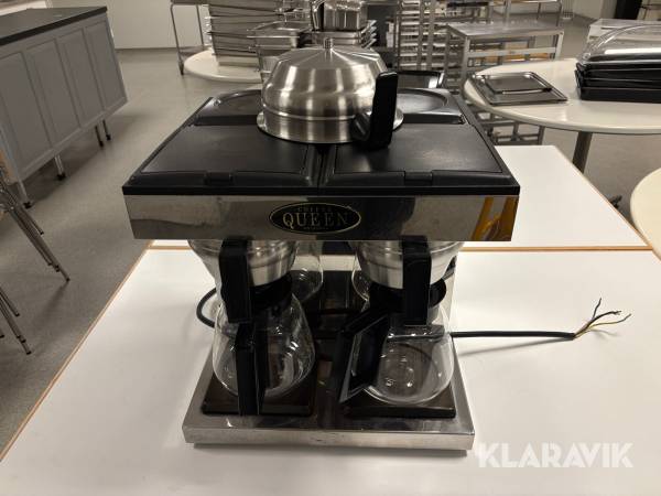 Dubbel Kaffebryggare Coffee Queen DM-4