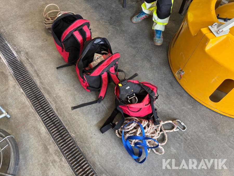 Fallsele 3st 3M och Petzl