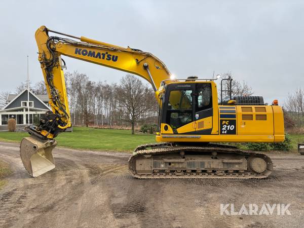 Bandgrävare Komatsu PC210LC-11 GPS