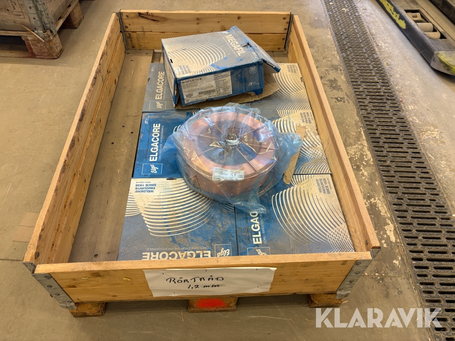 Svetstråd Rörtråd Elga Megafil 710 m