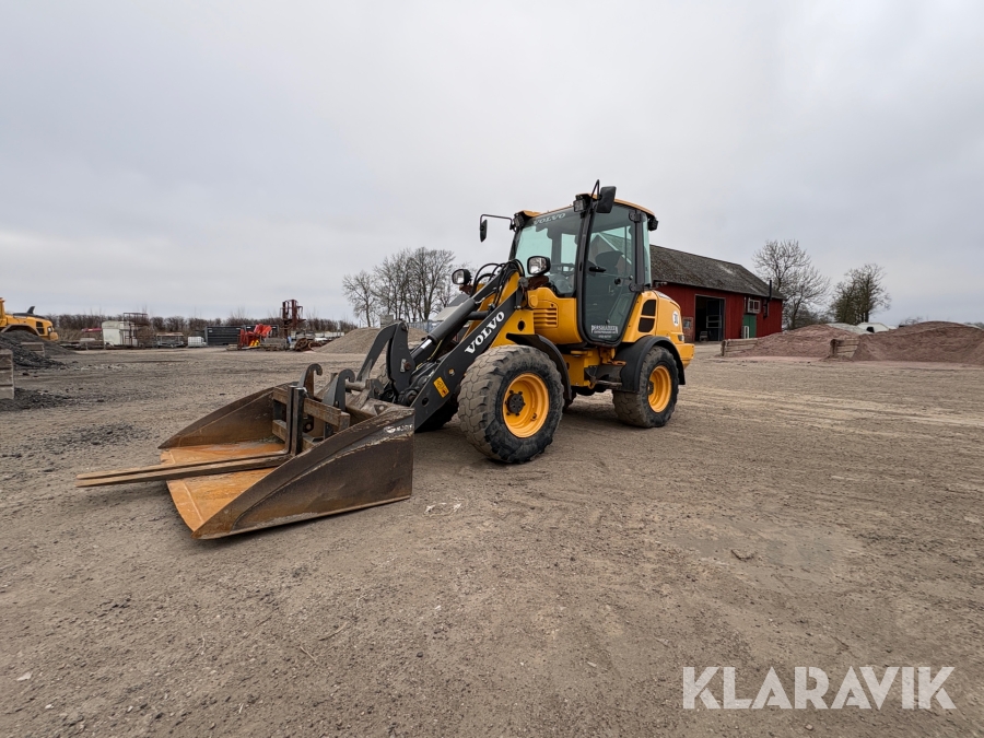 Hjullastare Volvo L20H Med redskap