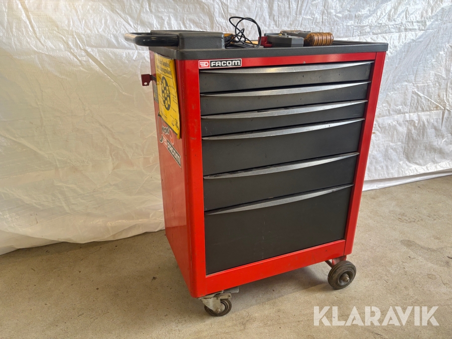 Multimetrar Fluke 10 och 88 med vagn 2 st 