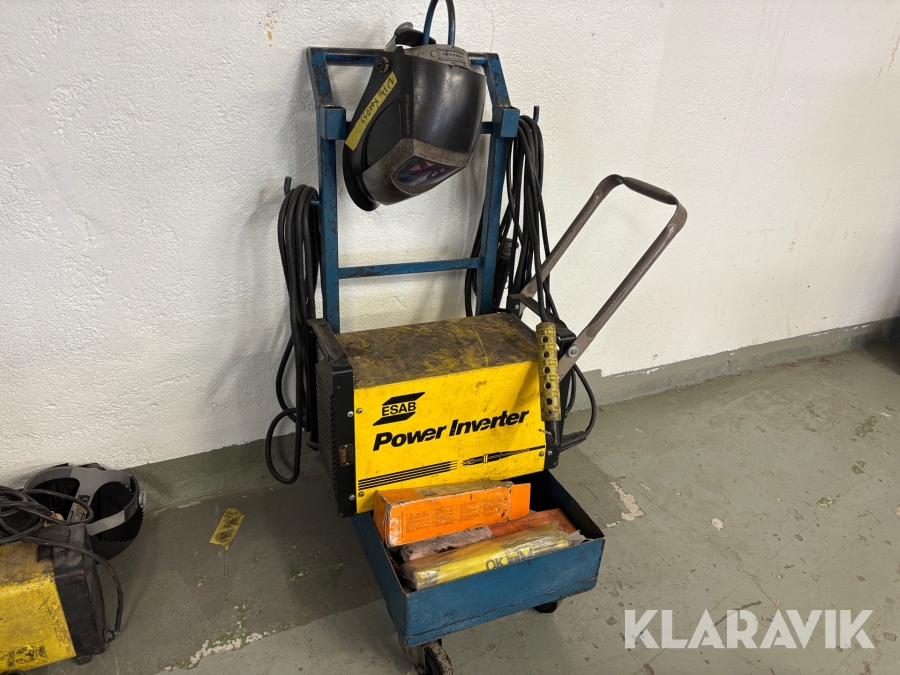 Pinnsvets ESAB LHL 250 inklusive pinnar och vagn