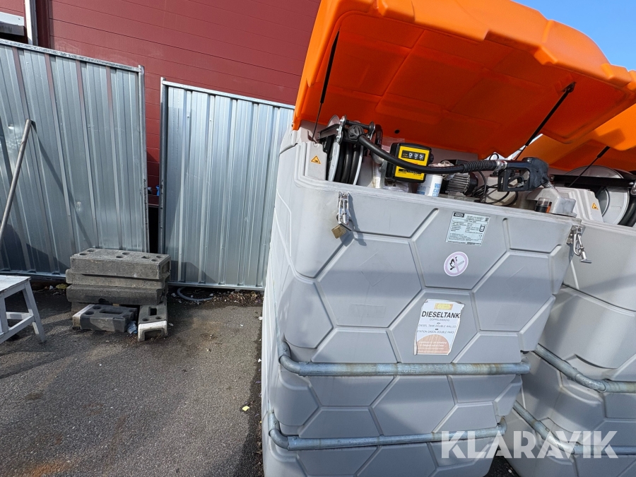 Dieseltank Cemo Cube-Tank 2500