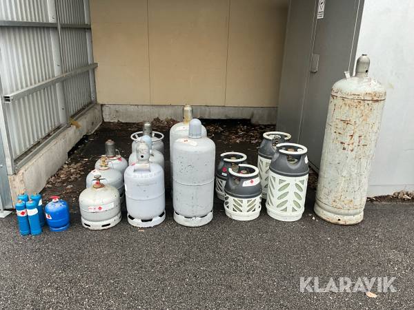 Gasolflaskor 18 st