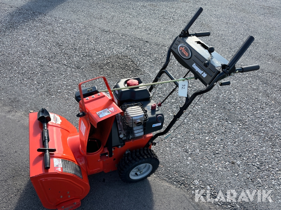 Snöslunga Ariens Compact 20, Svedala, Klaravik auktioner