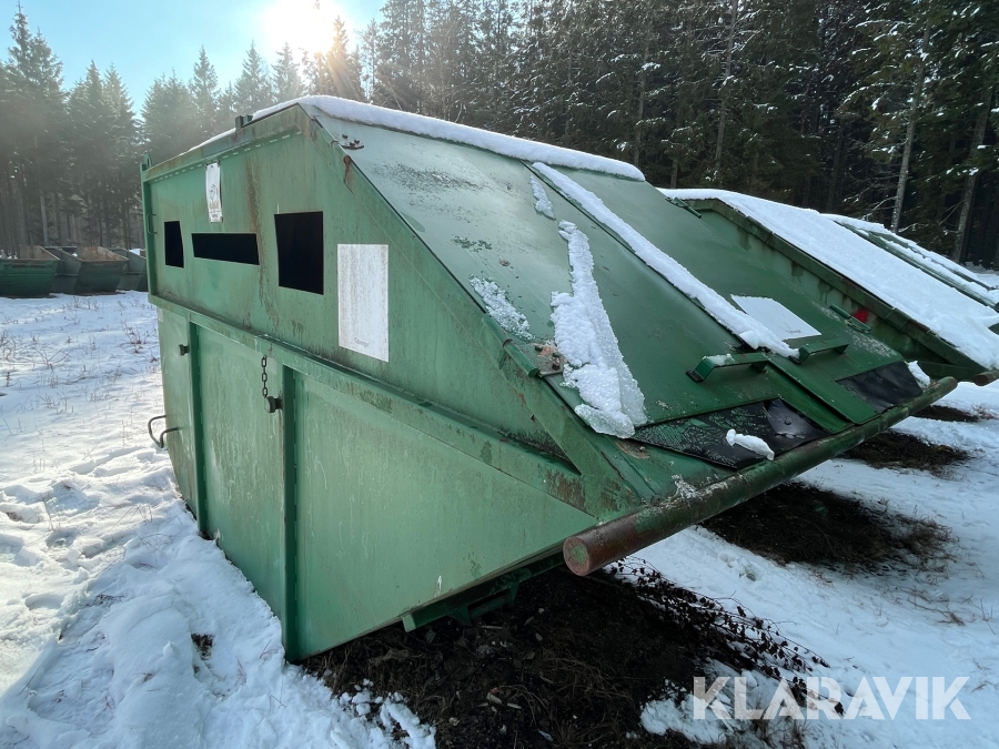 Liftdumpercontainer/Återvinningscontainer Frinab