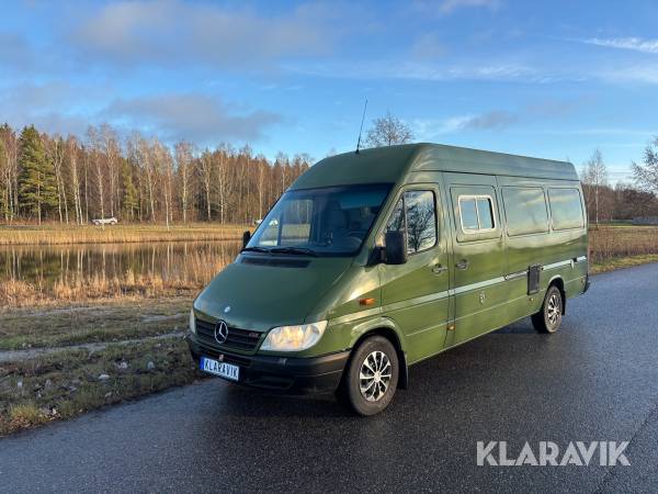 Husbil Mercedes-Benz Sprinter Van Dusch / Toalett / 2 sovplatser