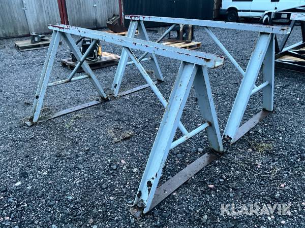 Stålbockar till 20fots container 2st