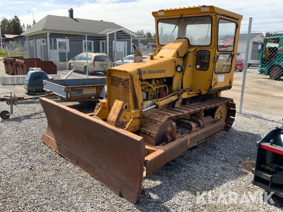 Bandschaktare Allis-Chalmers  HD4 med tillbehör och reservdelar