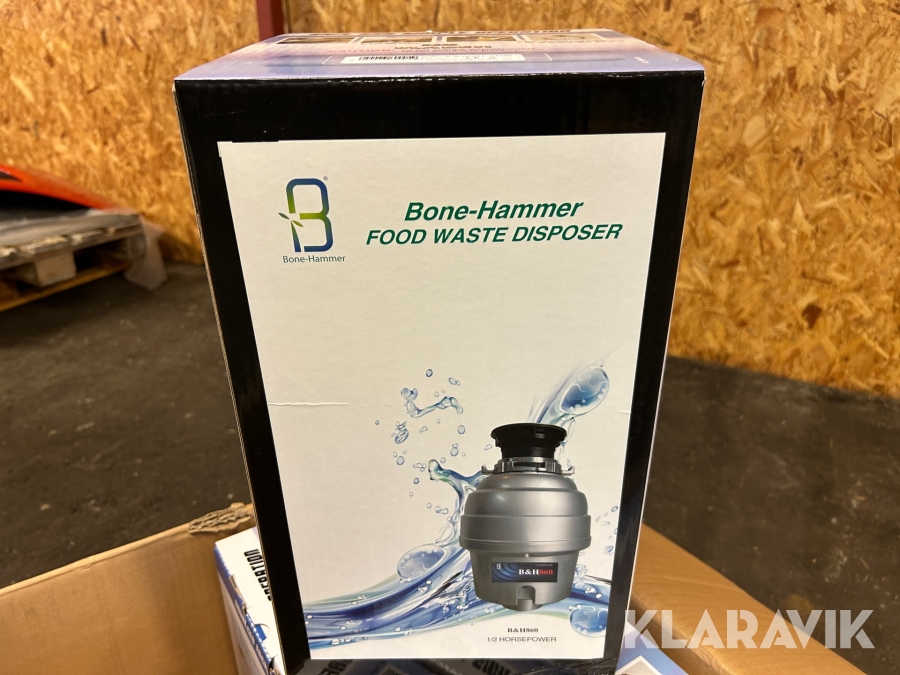 Avfallskvarn 1 st Bone-Hammer B & H 860 (Ny)