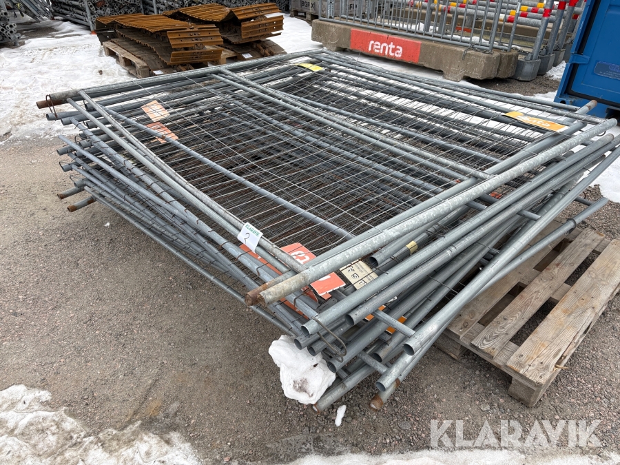 Staketsektion 2,2m 13st