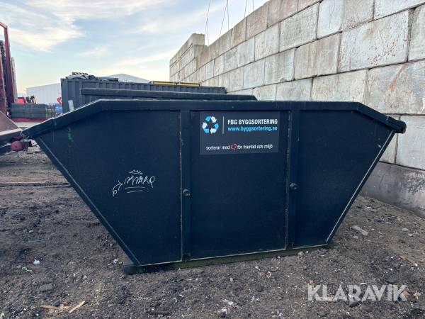 Liftdumpercontainer 8 m3