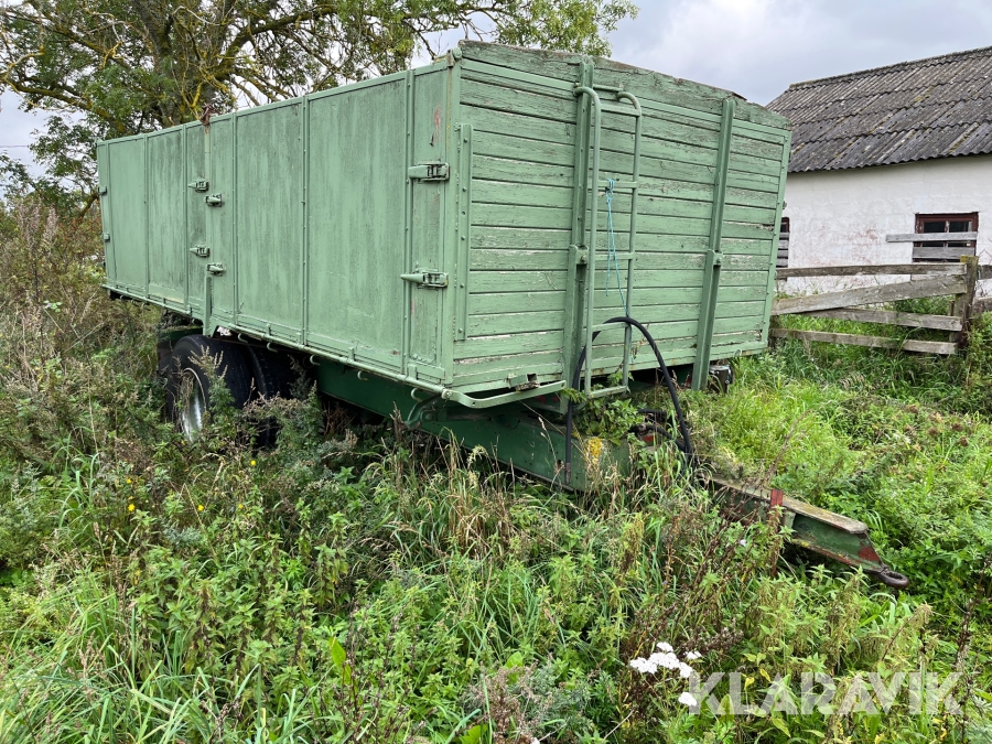 Tippvagn / Spannmålsvagn   12 ton hydrauliska bromsar