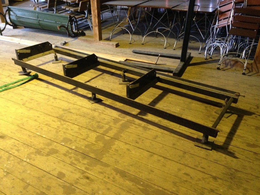 2 st räls till minisågverk (passar Jonsered 600+)