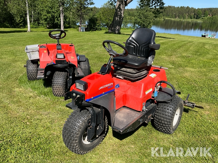 Gårds och strandkratta Jacobsen Textron batteridriven