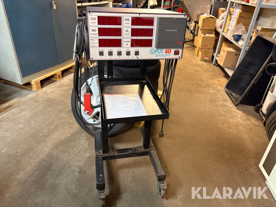 Avgasmätare Opus 40-B