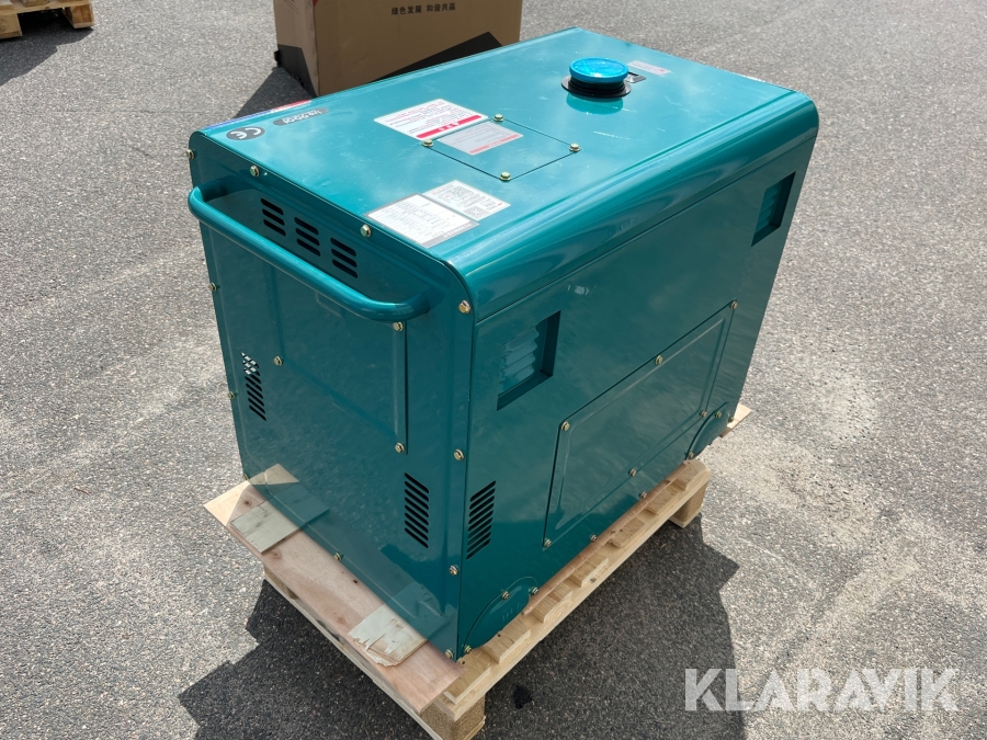 Generator Yuchai Power YC9800T, Jönköping, Klaravik auktione