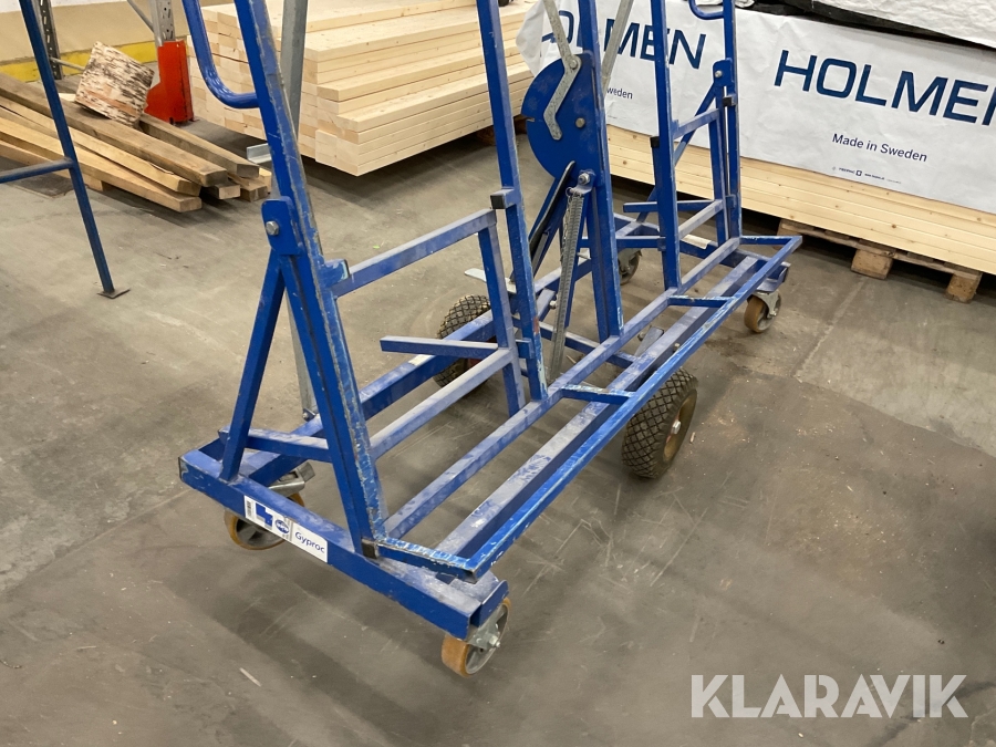 Gipsvagn Gyproc, Skellefteå, Klaravik auktioner