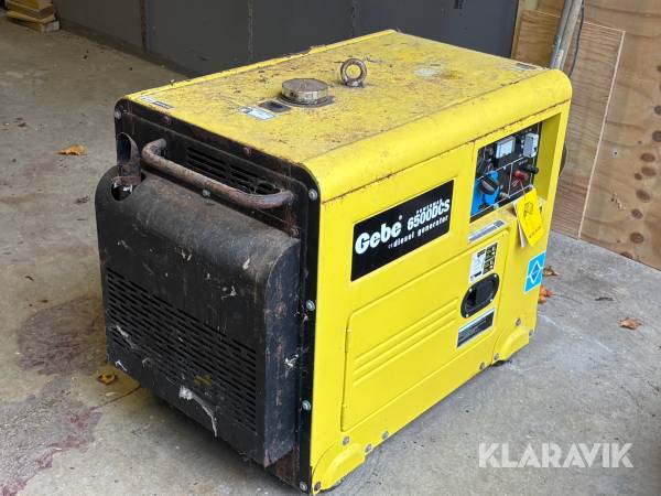 Generator Gebe 6500DCS