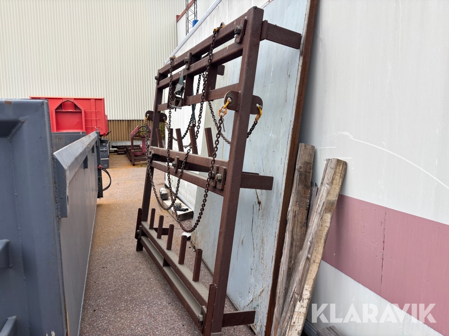 Betongställ för trailer