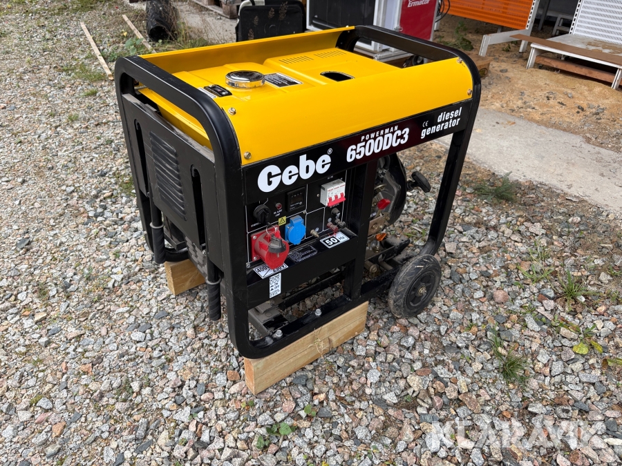 Generator Gebe Powerman 6500DC3
