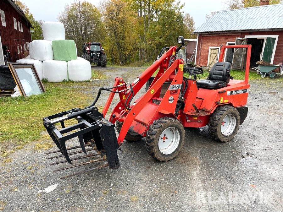 Kompaktlastare Schäffer 222 S