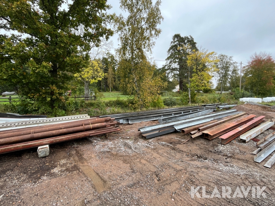 Diverse järn konstruktion & stålbalk  