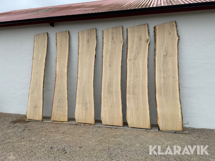 Nysågade ekplank 6 st