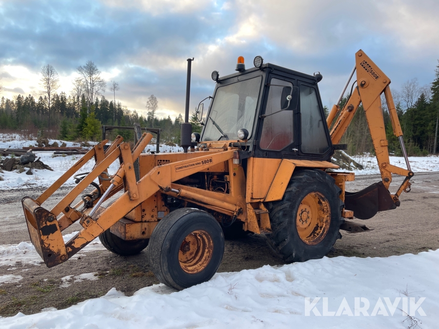 Grävlastare Case 580  B