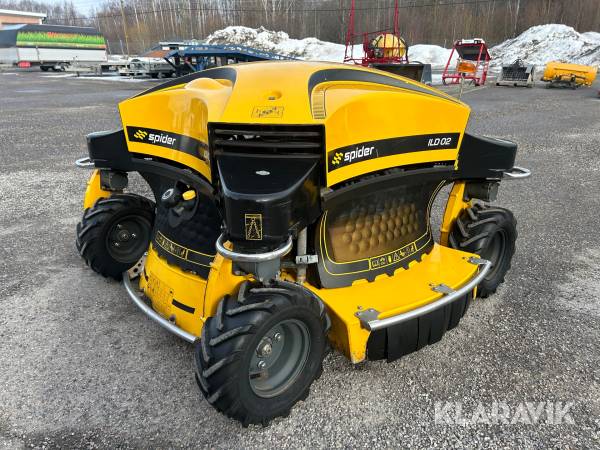 Släntklippare Spider IDL 02 radiostyrd 4WD