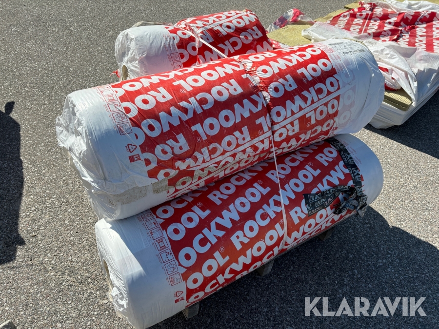 Isolering byggrulle Rockwool - 3 paket