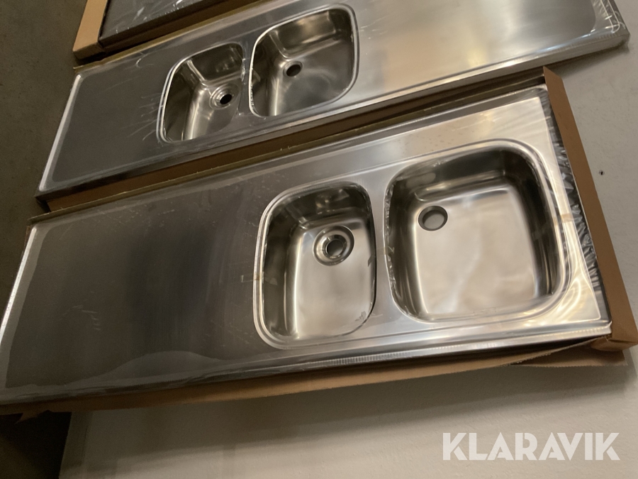 Diskbänk Ramnäs blank 1,6m 