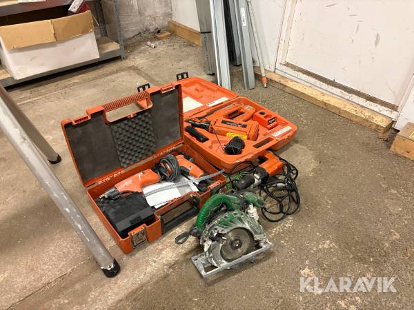 Byggmaskiner Hitachi C6BU2 ,spikpistol & skruvdragare