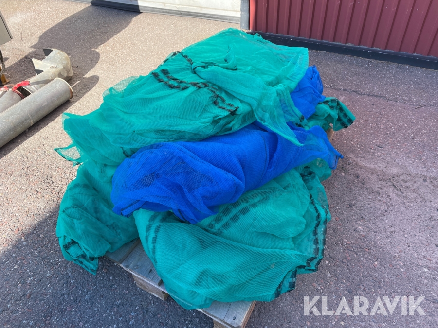 Nät till byggställning 6 stycken