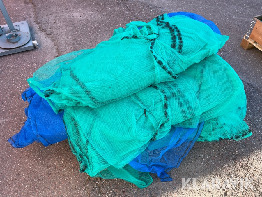 Nät till byggställning 6 stycken