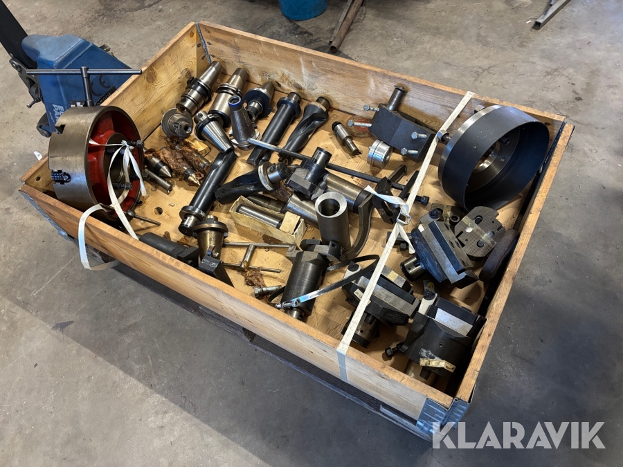 Blandade verktyg fräs och svarv