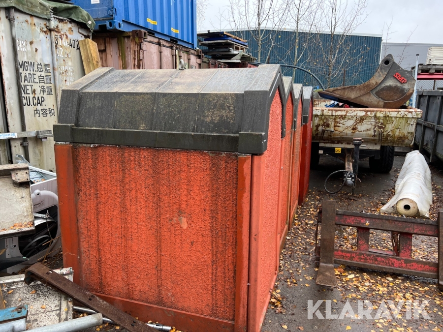 Sopkärlsskåp Sansac Betongskåp