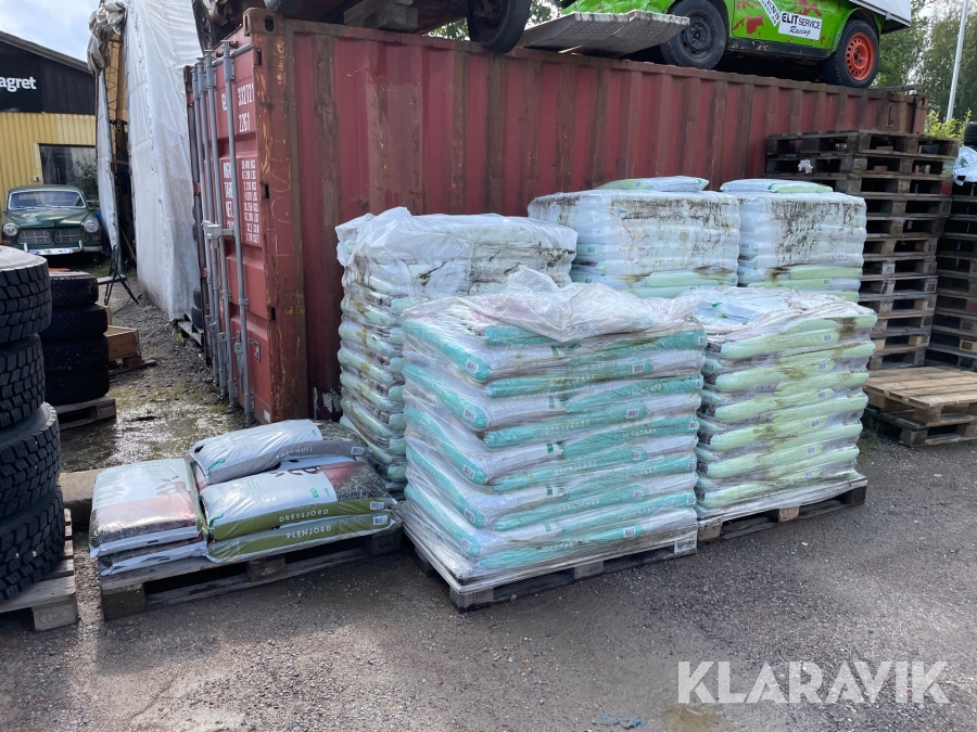 Jord och täckbark Änglamark