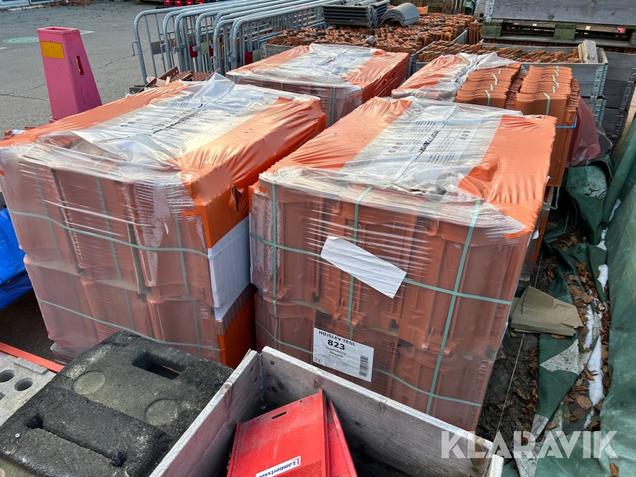 Takpannor Randers Højslev Tegel 823 ca 900 st