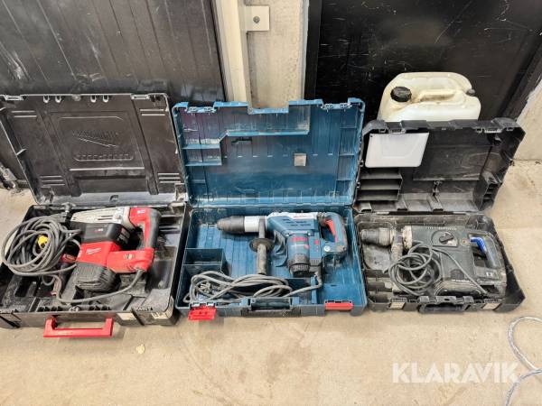 Borrhammare Milwaukee, Bosch GBH5-40, K750S