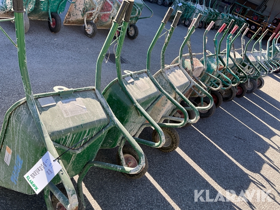 Brukskärra Hörby Bruk Murbrukskärra B35 med lyftöron 10 st 