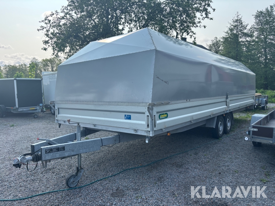 Kåpsläp Unsinn för tunga och stora fordon  7,26x2,44m
