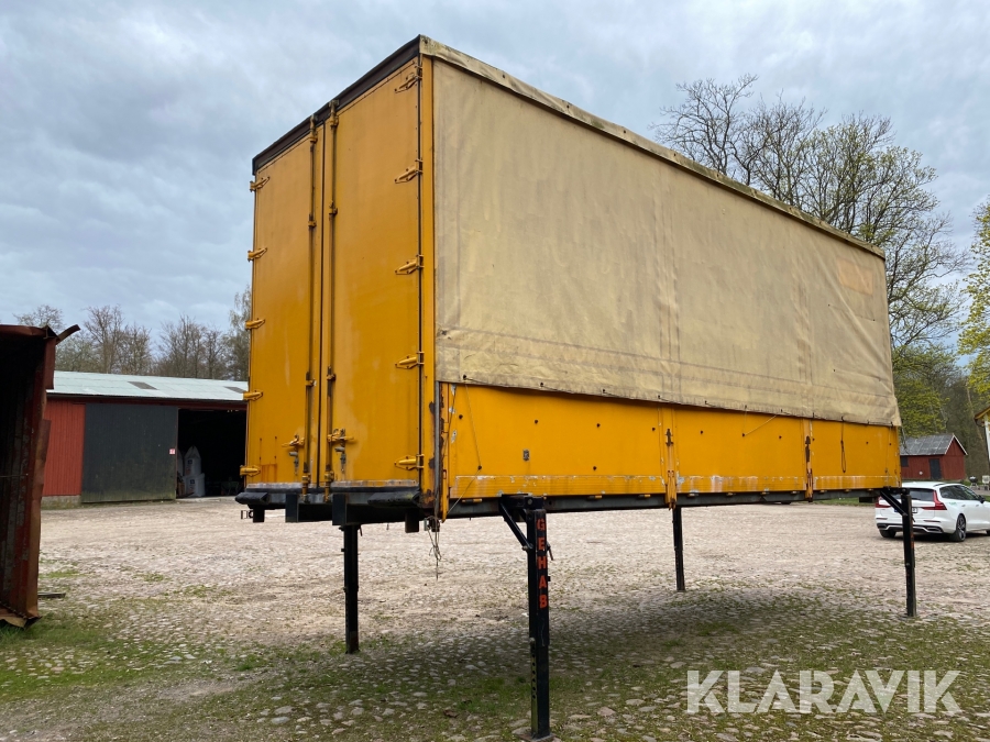 Flak med containerfäste Gehab