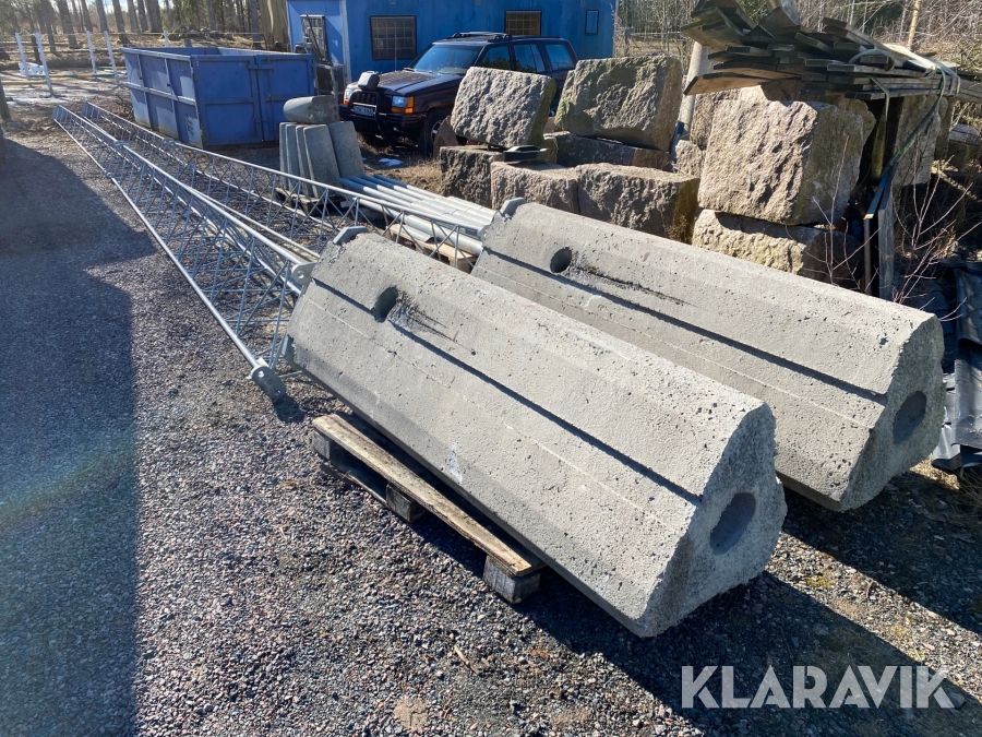 Belysningsmast Fackverk 15m Saferoad 2 st