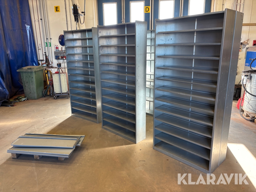 Verkstadshyllor 7st